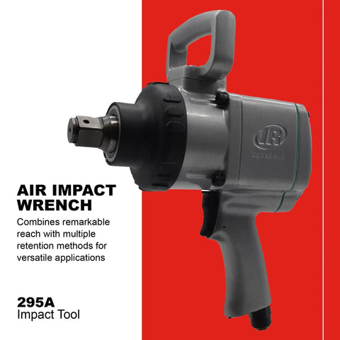 One Inch Air Impact Wrench With Pistol Grip, Delivers Up To 1475 Ft Lbs Max Torque, Heavy Duty Build With Metal Housing