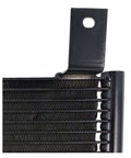 Heavy Duty Transmission Oil Cooler For Santa Fe That Handles 2 4L And 3 5L Engines In 2001 To 2006 Models Without Frying The Gearbox Or Burning Out Your Clutch Assembly With Ease, black finned core with mounting bracket