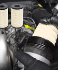 Two Pack Engine Oil Filter Set For Mercedes Benz C Class CLS E Class CLE S ML SL Series Replaces 2761800009 installation