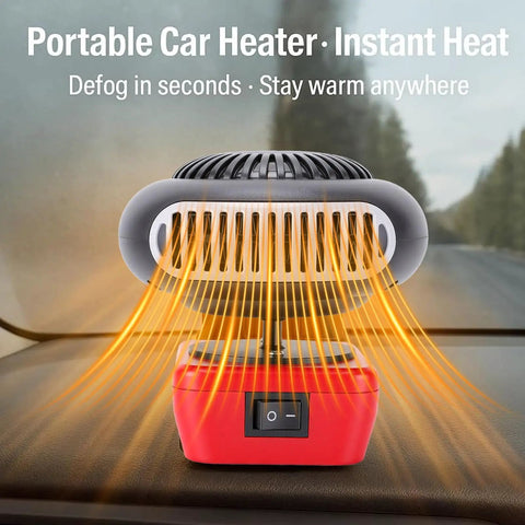 Cordless Battery Space Heater For Garage Jobsite 200 Watt Portable Warmer With Dual Usb Charging 360 Degree Swivel in use.