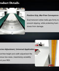 Automatic Foam Box Side Sealing Machine 110V Built Tough Rubber Conveyor Belt Package Tape Sealer showing textured rubber belts for grip.