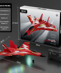 Foam RC Plane For Kids And Adults Easy To Fly Remote Control Airplane With Auto Balance Gyro SU-27 Inspired Fighter Jet Drone