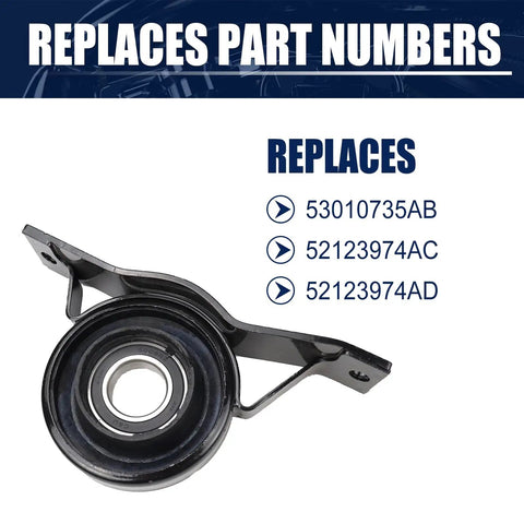 Knock The Rattle Loose Rear Driveshaft Center Support Bearing Easy Swap Transmission Fix For Dodge Challenger 2015 Through 2020 Lock Down The Driveline And Cruise Without Hassle With Oem Quality Mount Guaranteed Long Lasting Performance