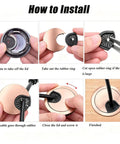 How to install Premium Red Bronze Desk Grommet Covers 3 Inch For Neat Cable Management Durable Zinc Alloy Hole Protection Smooth Finish Office Upgrade