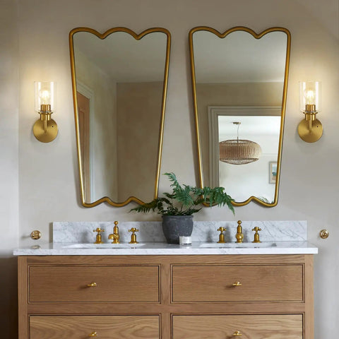 Battery Operated Wall Sconce Set Of Two With Remote Dimmable Wireless Cordless Gold Wall Lights 3000K Warm White Modern