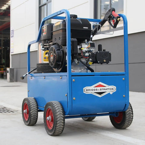 Hot Water Pressure Washer 4000 PSI 4 GPM Gas Powered With 420cc 13.5HP Engine And AR Pump Heavy Duty Commercial Washer