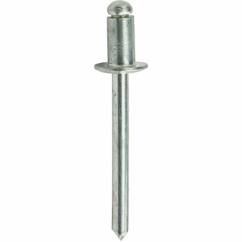 Aluminum Dome Head Pop Rivets One Eighth By Three Sixteenth Inch Heavy Duty Open End Blind Rivets Corrosion Resistant