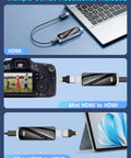 Long Range Wireless HDMI Transmitter And Receiver Kit 328ft Dual Band 5G And 2 4G cable-free setup with various HDMI adapters