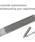 Beefed Up 8mm T8 Lead Screw Set with customization options shown in image with close-up of 4 starts and 4mm pitch features.