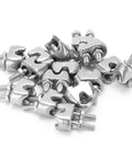 Heavy Duty 15 Pack 304 Stainless Steel Wire Rope Clips 1 Sixteenth Inch U Bolt Cable Clamp Fasteners For Outdoor Furniture And Gym Equipment That Grips Like A Boss And Never Slip scattered view