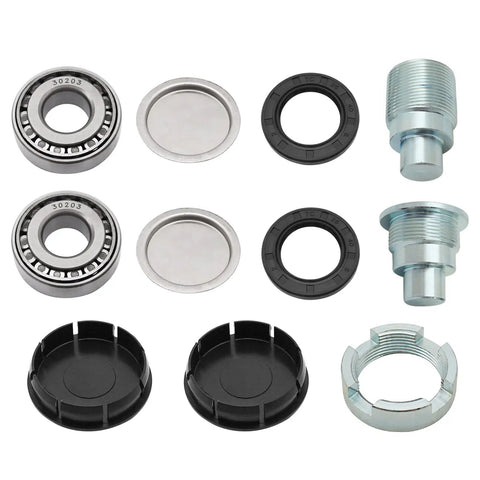 Honda ATV Swingarm Bearing Bolt Nut Seal Cap Kit Beefed Up Heavy Duty Upgrade For Recon 250 TRX250EX TRX250X FourTrax 300 Rancher 350 400 Foreman 400 450 500 Rubicon 500 Replacement Gasket Set, bearings and seals