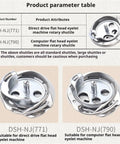 Pro Grade Rotary Hook Assembly For Industrial Sewing Bar Tack Machines 1790 Model Replacement Part 781 1790 Compatible Computerized Sewing Gear Workhorse Hook Kit For Precision Stitching, metal rotary shuttle for DSH-NJ 771/790 machines