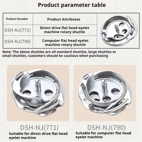 Pro Grade Rotary Hook Assembly For Industrial Sewing Bar Tack Machines 1790 Model Replacement Part 781 1790 Compatible Computerized Sewing Gear Workhorse Hook Kit For Precision Stitching, metal rotary shuttle for DSH-NJ 771/790 machines