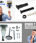 Adjustable Telescopic Bed Support Legs Kick That Saggy Middle To The Curb And Lock Up Weak Frames Fast With Easy Height Adjustments. Easy installation parts shown.
