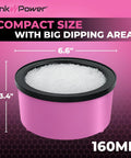 Electric Hot Glue Pot With Adjustable Temp Melts Pellets And Sticks In One Smooth Pass In This Lightweight Craft Skillet features compact 160ml size and 6.6 inch dipping area.