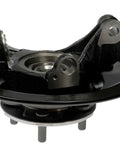 Front Left Wheel Bearing And Hub Assembly For 2001 To 2002 Honda Civic 1.7L L4 Engine, detailed view of the preloaded unit.