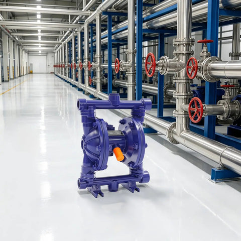 Heavy Duty Air Operated Double Diaphragm Pump Delivers Up To 4.4 Gpm With Excellent Performance And Versatile Functionality Ideal For Industrial Fluid Transfer Boost Your Workflow Efficiency Today