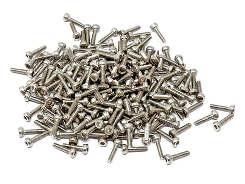 Top Shelf 100 Pack M2 X 8mm Stainless Steel 304 Hex Socket Head Cap Screws Solid Bright Finish Machine Bolts With Allen Key Wrench Tight Fit Hardware Ready To Go
