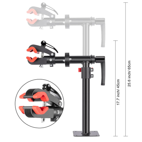 Bike Repair Stand Bench Mount For Home And Shop Maintenance E Bike Workstand for Mountain And Road Bikes, adjustable height clamp