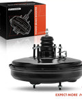 Street Legit Heavy Duty Vacuum Brake Booster For Honda Accord Civic Crv Direct Swap Built Tough, showcasing single diaphragm and steel build.