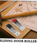 Heavy Duty Silent Sliding Door Wheels For Barn Gates Smooth As Butter Roller Guides with installation tools and instructions.