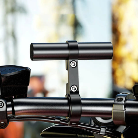 Bike Handlebar Extender 10cm Aluminum Alloy Single Clamp Mount on BMX Bike Fits 25.4mm To 31.8mm Bars