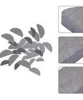 Half Moon Semicircle Woodruff Key Kit with 80 piece stainless steel fasteners and smooth surface for pulleys and drive shafts detail view