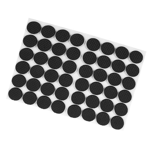 Sheet of 48Pcs Nonslip Rubber Feet Pads Self Adhesive Floor Protectors For Chairs Tables And Wooden Surfaces Durable Non Slip Protection
