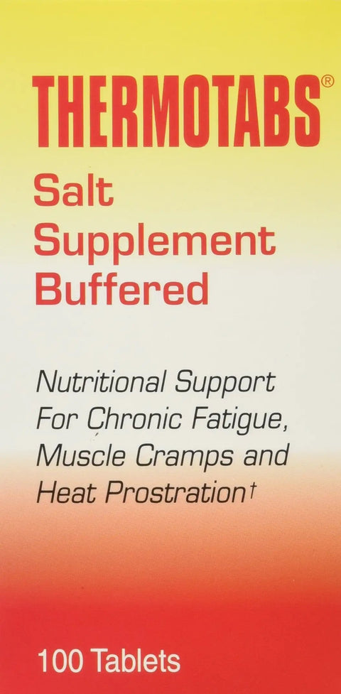 Buffered Salt Tablets To Kick Fatigue To The Curb While Stopping Muscle Cramps During Grilling Or Sports Events Packed With Legit Electrolytes For Active Humans Needing Quick Sweat Replacement On The Fly, 100 tablets.