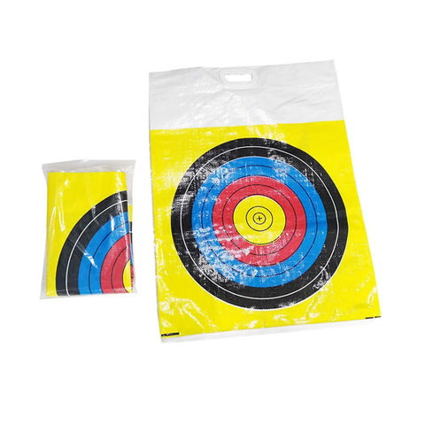 High Visibility Archery Target Replacement Cover Bag For Outdoor Range Practice, Lightweight PE Target Shield with bullseye design