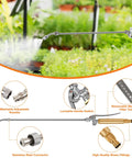 All Metal Sprayer Wand For One Half Inch Hose Quick Connectors With Brass Barb Fittings One Quarter Inch and Three Eighths Inch Heavy Duty Stainless Steel Built To Last features and usage