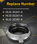 Locking hub actuator for Ford F-150 4x4, metal housing, front view
