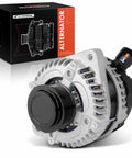 Beefed Up Alternator Compatible With Honda Accord And Crosstour 2010 2011 2012 3.5L V6 12V 120A With 6 Groove Decoupler Pulley