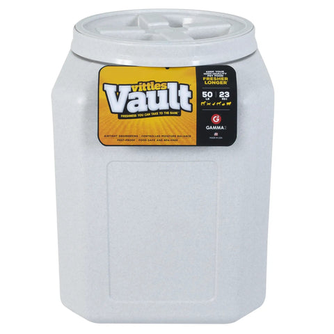 Heavy Duty Airtight Pet Food Storage Container With Bonus Scoop Holds Fifty Pounds Dry Kibble Locks Out Pests Smooth Keeps Every Batch Crispy Fresh Ready To Scoop Any Time Now