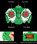 Remote Control Tractor Toy Set With One Twenty Fourth Scale Farm Vehicle Playset controller with directional arrows