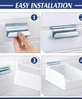 Installation steps for Six Pack Slatwall Bins With Hooks Set For Wall Mounted Storage Handy Organizer Containers.