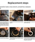 Steps to install 58mm Silicone Group Head Gasket For 9 Series Espresso Machines BES900XL BES920XL BES980XL BES990