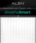 Replacement True HEPA Air Filter For BreatheSmart Classic displayed with black border and white filter material