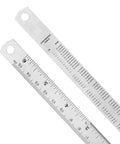 6 Inch Stainless Steel Ruler Set Of 4 With Safe Non Sharp Edge For Students And DIY Projects Durable Rustproof Metal Measuring Tool