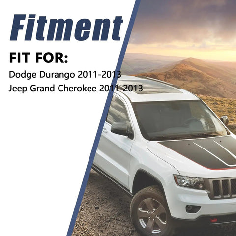 Fitment details for Kick Those Cold Cabin Drafts To The Curb With This Hvac Heater Blend Door Actuator Gear For Dodge Durango And Jeep Grand Cherokee 2011 To 2013.
