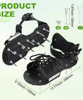 Lawn Aerator Shoes With 26 Nail Spikes 5cm And Adjustable Straps for Patios Gardens and Yards, wrench and nails included