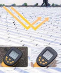 Heavy Duty Waterproof Roof Repair Tape With Self Adhesive Rubber Asphalt Patch To Stop Leaks Cracks In Gutters Windows And RV Awnings Fast 50CM By 7M Roll laid out on a roof, showing sealing properties.