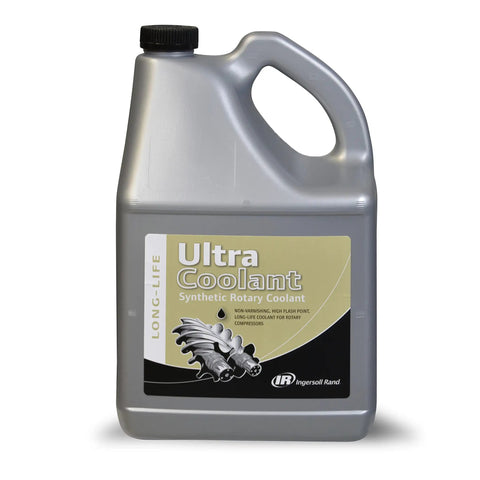 Ultra Coolant Rotary Screw Compressor Oil, 5 Liter, OEM Grade Lubricant For 8000 Hour Run Time, Varnish-Free, Low Carryover, Longer Life Performance Than Conventional Fluids For Industrial Compressors