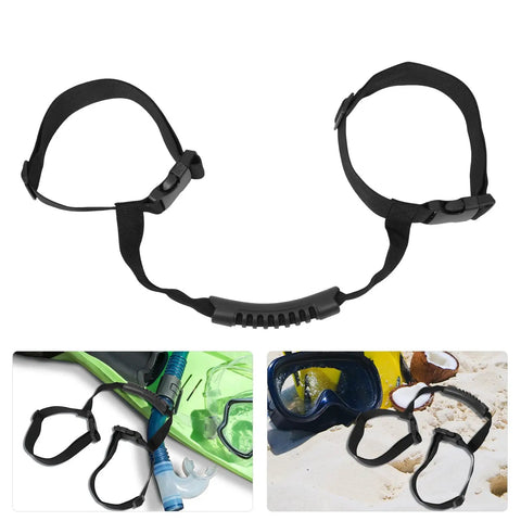 Elastic Scuba Tank Strap Retainer Band Heavy Duty Carrier For Underwater Diving Gear Durable Replacement Accessory