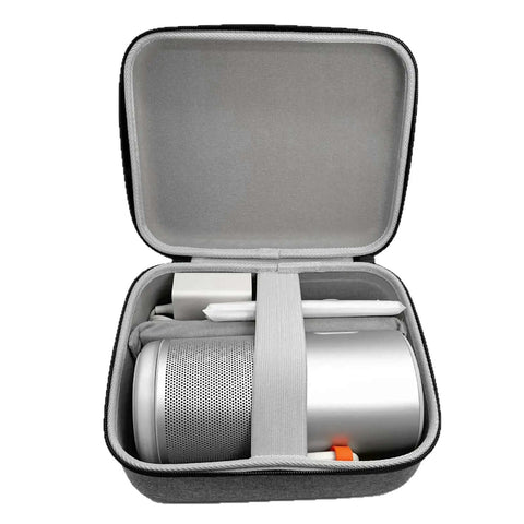 Road Warrior Hardshell Projector Travel Case With Thick Eva Padding And Tear Resistant Nylon Shell designed to lock down your MoGo 4 equipment.