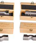 Pro Grade Dumbbell And Straight Section Shape Cutter For Rubber Specimen Testing On Tensile Machines in wood boxes