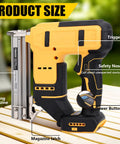 Kick The Driveway Trip And Load Up This Heavy Duty Cordless Brad Nailer Plus Staple Gun with safety features and controls.