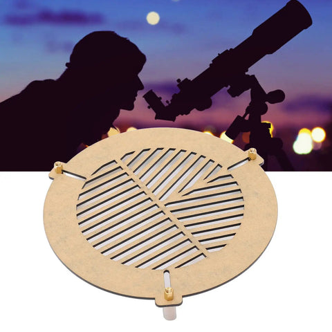 Astro Focus Mask For Telescopes Acrylic Focusing Mask 100 To 140mm Diameter Super Easy Focus Alignment For Astrophotography