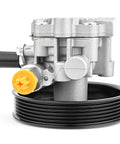 Power Steering Pump With Pulley Direct Fit For 2007 To 2012 Dodge Caliber 1.8L 2.0L 2.4L And 2007 To 2017 Jeep Patriot Compass 2.0L 2.4L Replacement