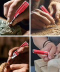 Model Scriber Tool For Resin And Gundam Carving With Seven Blades used for detailed engraving and panel line work